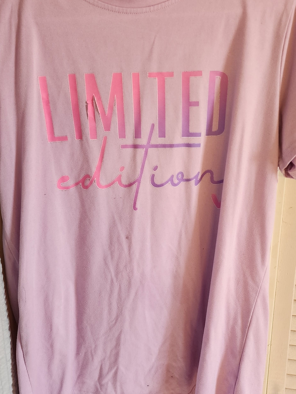 Limited Edition Pink Womens  Tee